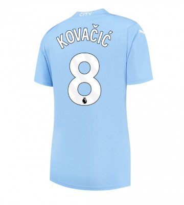 Manchester City Mateo Kovacic #8 Hjemmebanetrøje Dame 2023-24 Kort ærmer